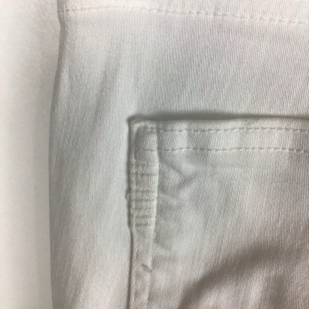 Paige | Verdugo Crop White Skinny Jeans~30 - Picture 11 of 12